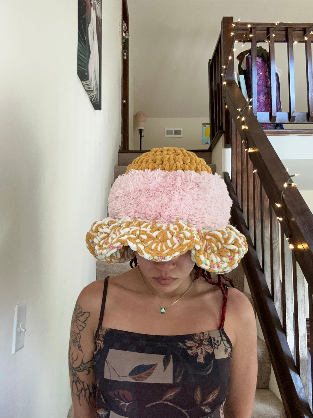 Fuzzy Sunnyside Hat