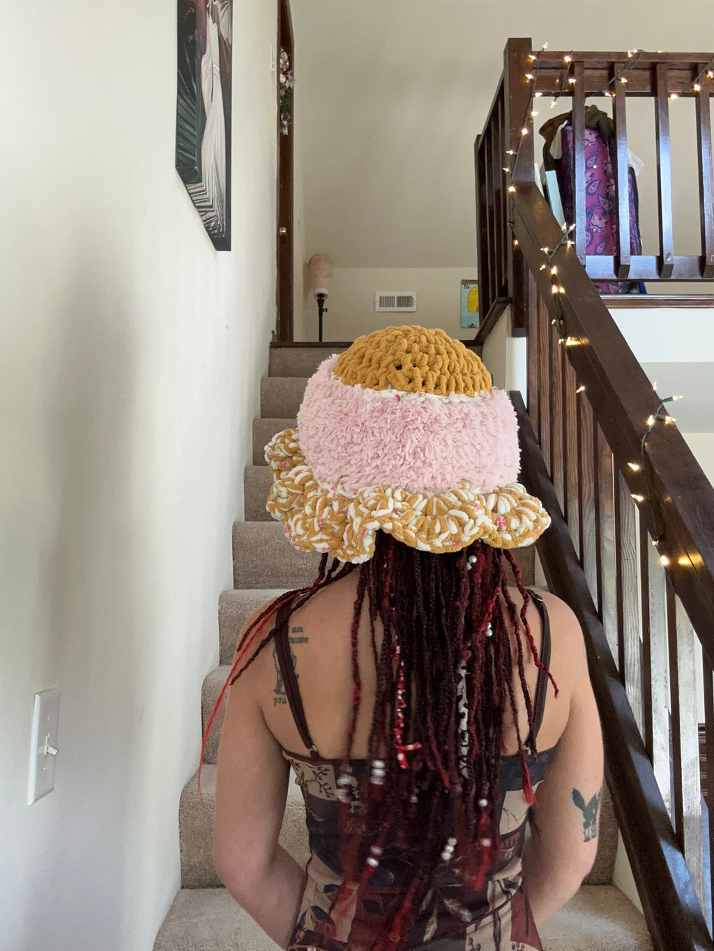 Fuzzy Sunnyside Hat