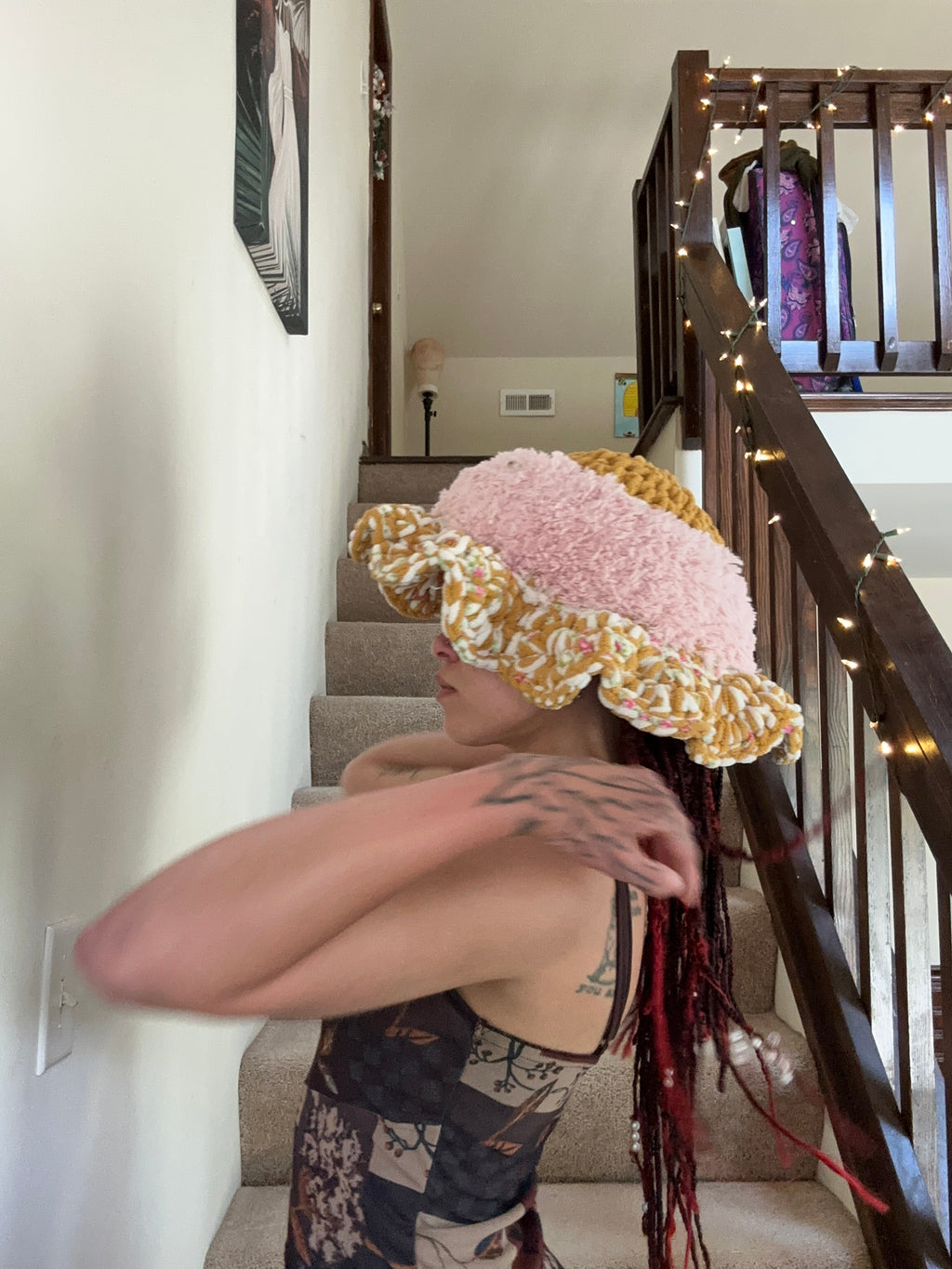 Fuzzy Sunnyside Hat