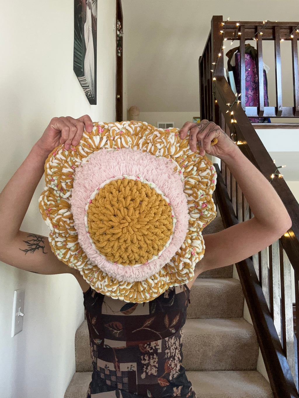 Fuzzy Sunnyside Hat