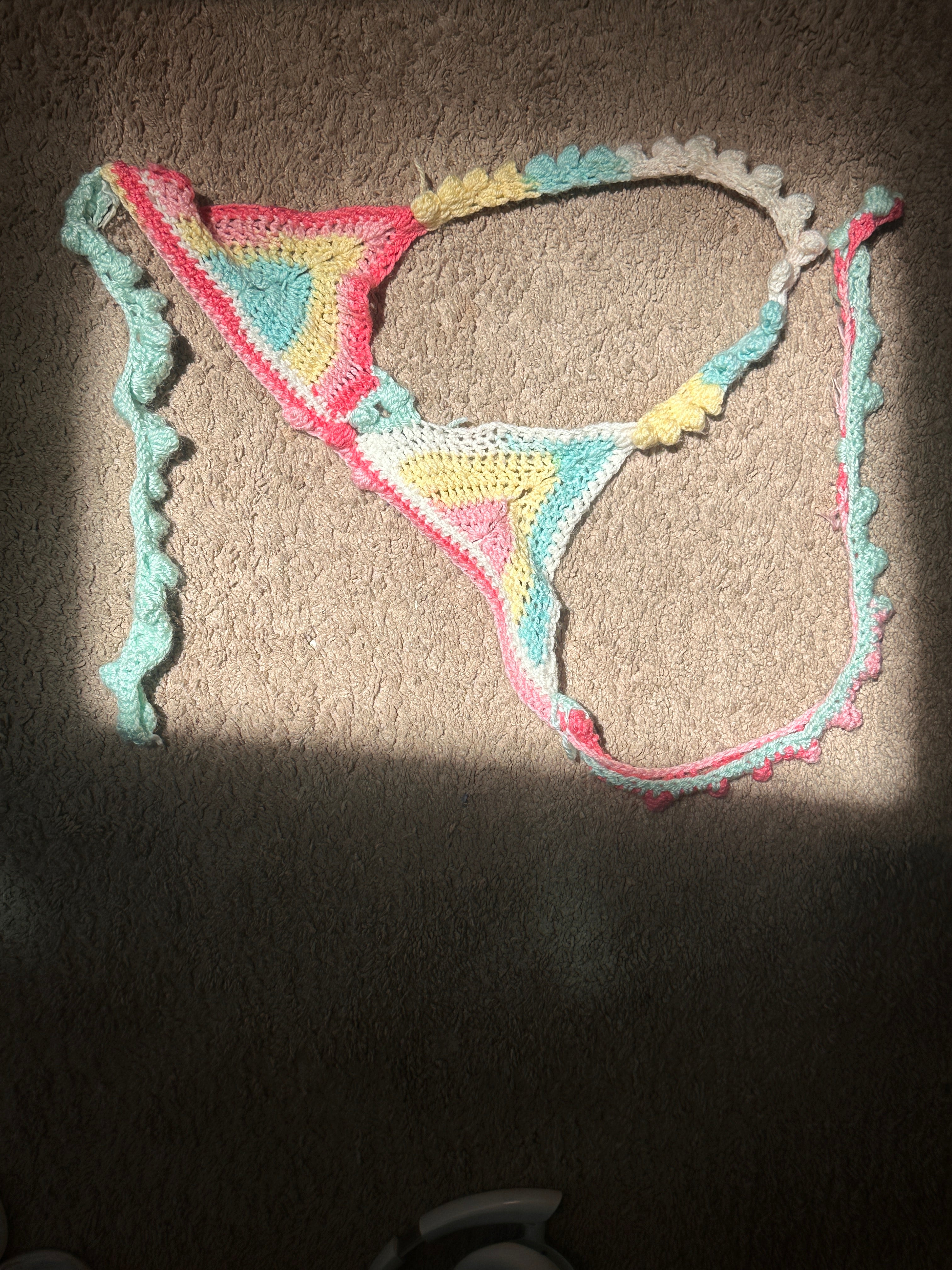 Pastel Bikini top