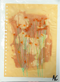 sun printed baby breath